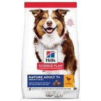 Hill's Science Plan Dog Mature Medium Храна за Кучета 2.5кг